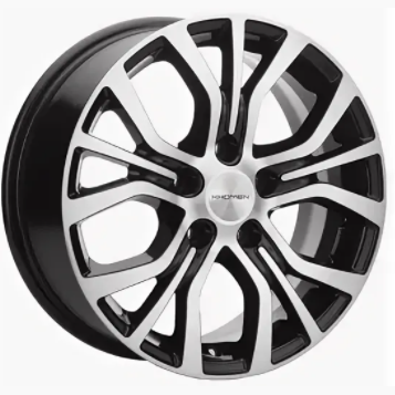 Khomen KHW 1608 6.5x16 5*120 ET38 DIA65.1 Black-FP Литой