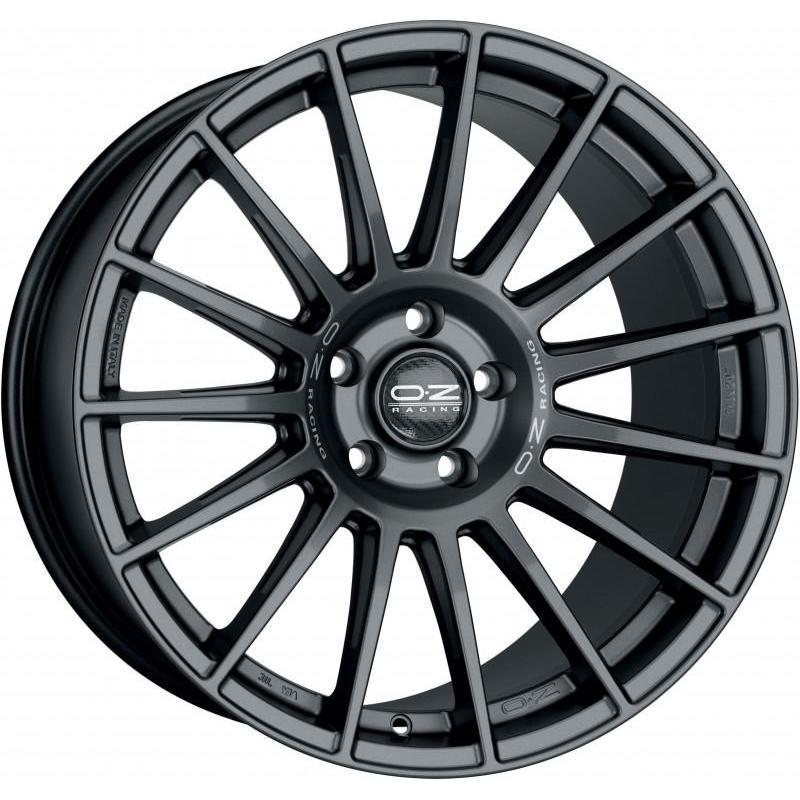 OZ Superturismo Dakar 10x20 5*130 ET48 DIA71.6 Matt Graphite Silver Lettering Литой
