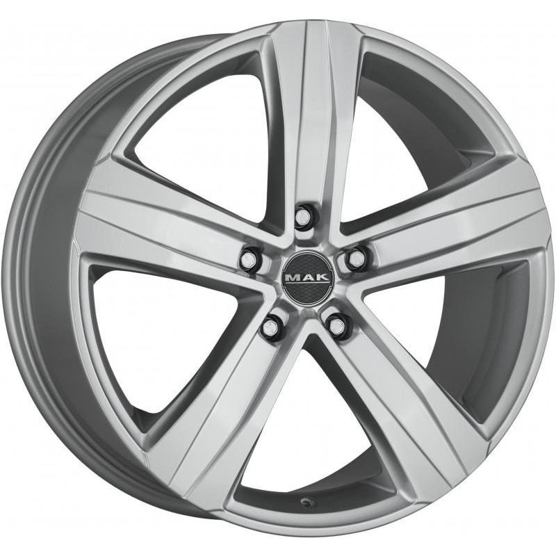 MAK Stone 5 7x17 5*118 ET62 DIA71.1 Silver Литой