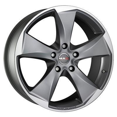 MAK Raptor 5 9x18 5*114.3 ET35 DIA76.1 Graphite Mirror Face Литой