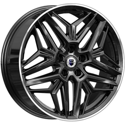 K&K Колумб 7x19 5*115 ET45 DIA70.1 Алмаз черный Литой