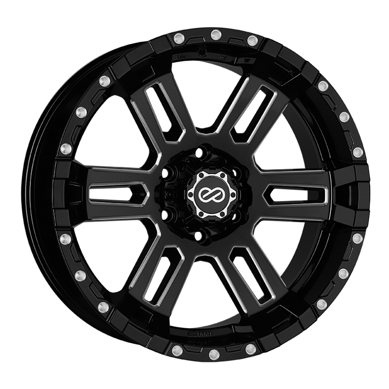 Enkei SR27 8.5x18 6*139.7 ET30 DIA106.1 BKF Литой
