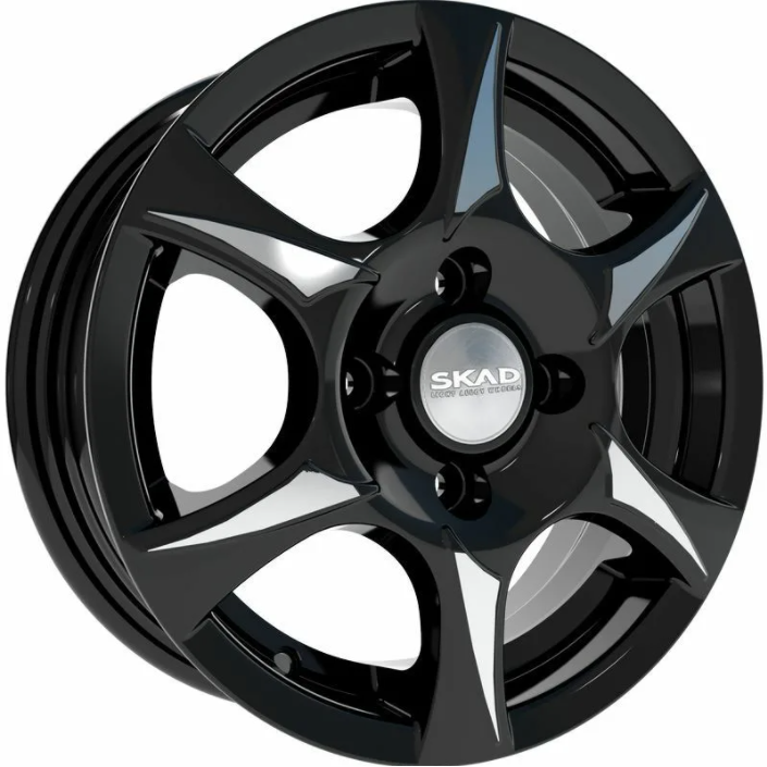 Скад Аэро 5x13 4*114.3 ET45 DIA69.1 Алмаз Литой