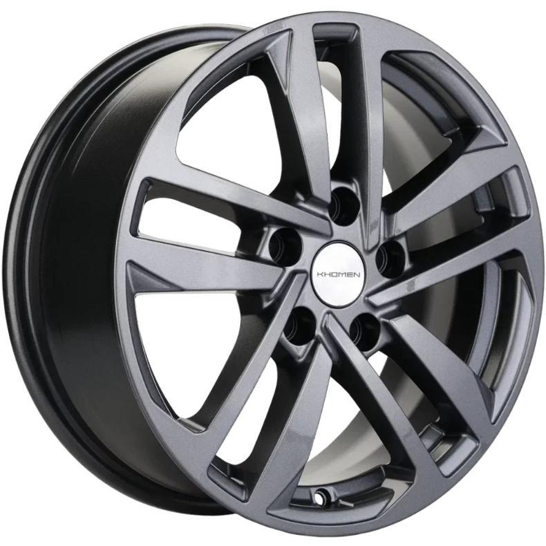 Khomen KHW 1612 6.5x16 5*114.3 ET47 DIA66.1 Gray Литой
