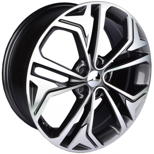 Powcan BK5519 7.5x19 5*114.3 ET50 DIA67.1 GMF Литой