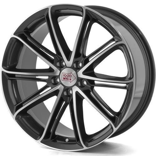 1000 Miglia MM1007 8x18 5*114.3 ET40 DIA67.1 Dark Anthracite Polished Литой