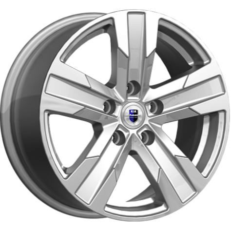 K&K Висмут 7x16 5*110 ET45 DIA67.1 Дарк платинум Литой