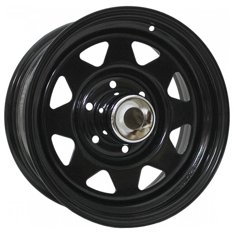 IKON MG82 8x15 6*139.7 ET-19 DIA110.5 Black Штампованный