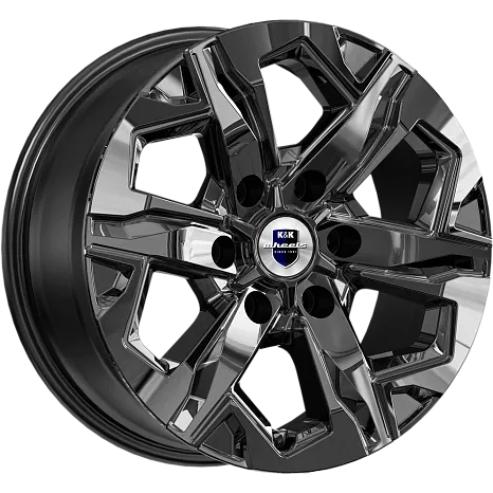 K&K Тейт 7.5x17 6*114.3 ET30 DIA66.1 Кварц Литой