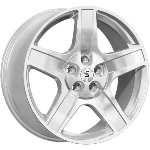 Скад КР008 8.5x20 5*120 ET42 DIA66.1 Elite silver Литой
