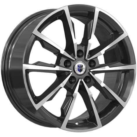 K&K Меренге 7.5x17 5*110 ET38 DIA67.1 Алмаз черный Литой
