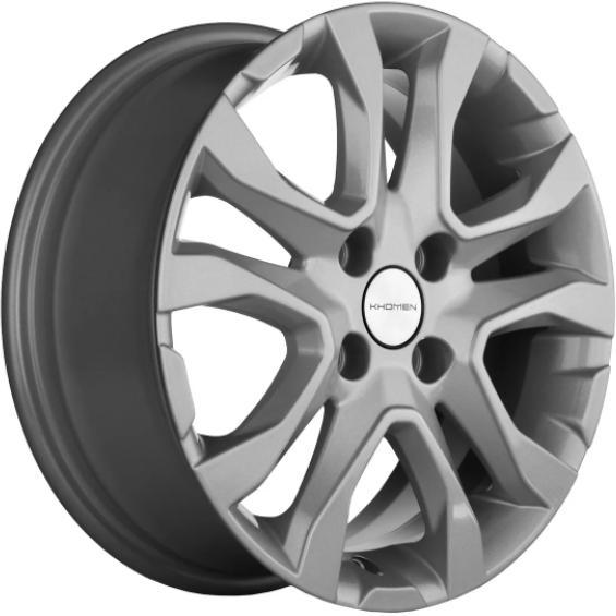 Khomen KHW 1503 6x15 4*100 ET40 DIA60.1 F-Silver Литой