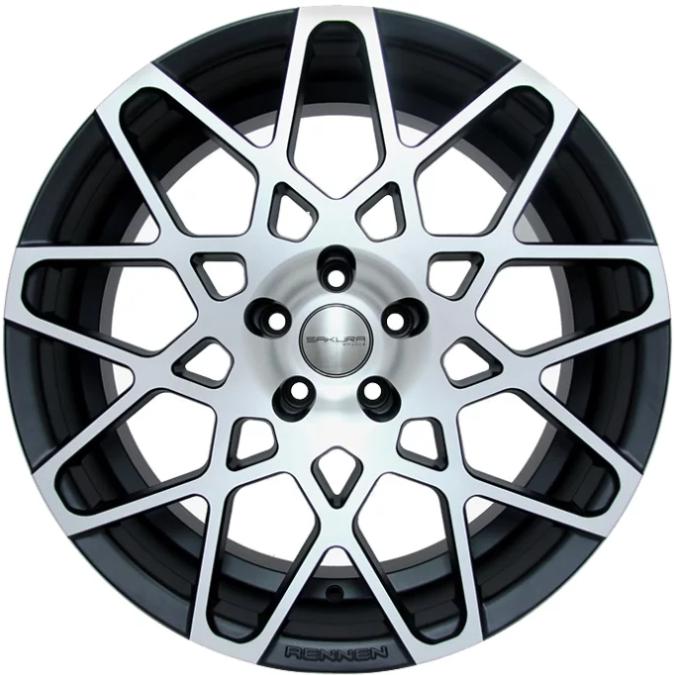 Sakura Wheels 5806 10.5x20 5*112 ET35 DIA73.1 BKF Литой