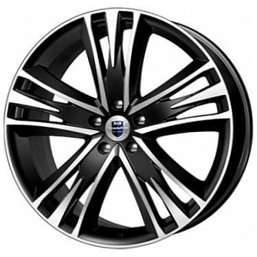 K&K Атлас 8.5x20 5*130 ET40 DIA84.1 Алмаз черный Литой