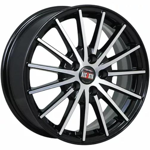 Alcasta M60 6.5x16 5*105 ET38 DIA56.6 BKF Литой