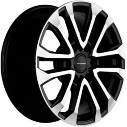 Khomen KHW 1805 7.5x18 6*139.7 ET42 DIA100.1 Black-FP Литой