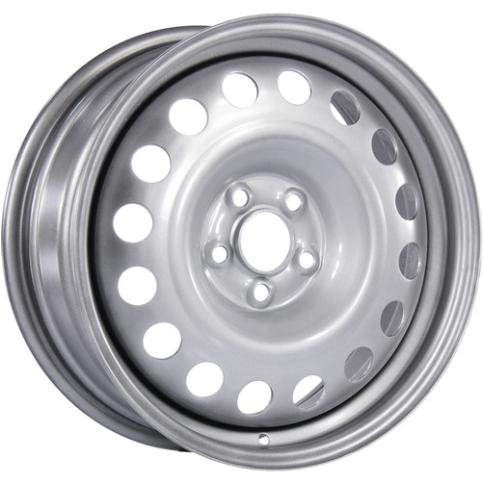 Trebl 9680T 6.5x16 5*100 ET42 DIA57.1 Silver Штампованный
