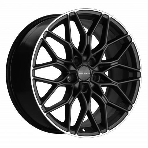 Khomen KHW 1902 8.5x19 5*114.3 ET30 DIA67.1 Black Matt MR Литой