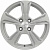 Khomen KHW 1502 6x15 4*100 ET45 DIA56.6 F-Silver Литой