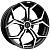 Harp Y-50 9x20 5*114.3 ET25 DIA74.1 Satin Black Machined Литой