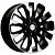 Khomen KHW 2010 8x20 6*139.7 ET30 DIA106.1 Black-FP Литой