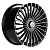 Khomen KHW 2008 8.5x20 5*112 ET43 DIA66.6 Black-FP Литой