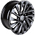 Powcan BK5716 7.5x17 5*114.3 ET40 DIA60.1 BLK Литой