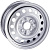 Trebl X40001 6x16 4*100 ET52 DIA54.1 Silver Штампованный