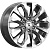 K&K KP007 8x20 6*139.7 ET60 DIA95.1 Diamond gloss graphite Литой