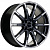 Khomen KHW 2102 10.5x21 5*112 ET45 DIA66.6 Black-FP Литой