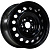 Trebl 8325 6.5x16 5*108 ET50 DIA63.3 Black Штампованный
