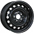 Trebl X40017 7x17 5*105 ET42 DIA56.6 Black Штампованный