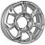 Khomen KHW 1505 5.5x15 5*139.7 ET5 DIA108.1 Silver-FP Литой