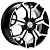 Khomen KHW 1715 7x17 5*114.3 ET43.5 DIA67.1 Black-FP Литой
