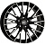 1000 Miglia MM1009 7x17 5*114.3 ET50 DIA67.1 Gloss Black Polished Литой