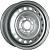Trebl 9207T 6.5x16 6*139.7 ET56 DIA92.5 Silver Штампованный