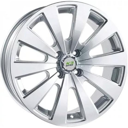 N2O Y252 6.5x15 4*114.3 ET40 DIA73.1 Silver Литой