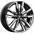 K&K КР014 8x20 5*108 ET39 DIA60.1 Алмаз черный Литой