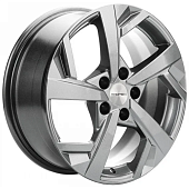 Khomen KHW 1712 7x17 5*110 ET46 DIA63.3 Black Литой