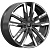 K&K КР014 8x20 5*108 ET46 DIA63.3 Diamond black gris Литой