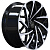 Forged Overfinch Cyclone 9.5x21 5*120 ET40 DIA72.6 Gloss Black Polish Face Кованый