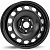 KFZ 4755 6x15 5*112 ET43 DIA57.1 Black Штампованный