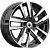 K&K Хант 6x15 4*100 ET46 DIA54.1 Алмаз черный Литой