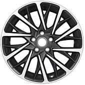 Khomen KHW 1804 7.5x18 5*108 ET49 DIA59.5 Black Литой