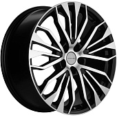 Khomen KHW 2009 8.5x20 5*114.3 ET45 DIA64.1 Black Matt Литой