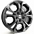 Carwel Шира 6.5x17 5*114.3 ET40 DIA64.1 BL Литой