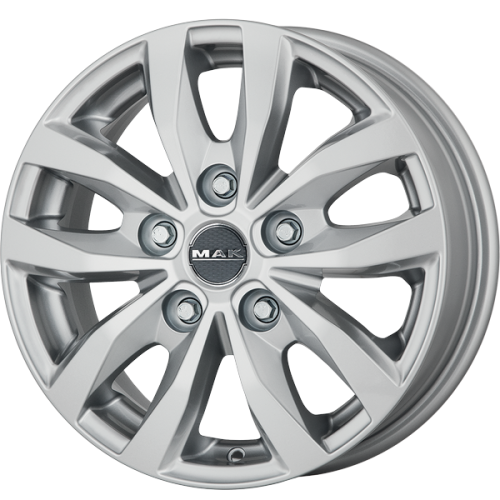 MAK Load 5 6.5x15 5*160 ET58 DIA65.1 Gloss Black Литой