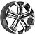 Скад KP015 7.5x19 5*108 ET46 DIA63.3 Алмаз черный Литой