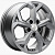 Khomen KHW 1606 6.5x16 5*114.3 ET50 DIA67.1 Gray Литой