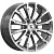 Скад КР006 8.5x20 6*139.7 ET33 DIA100.1 Diamond gloss graphite Литой